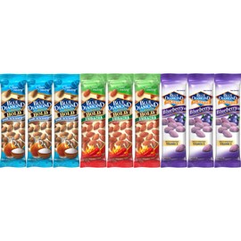 Variety Pack Diamond Almonds 3 Each 3 Flavor Assortment, Salt 'n Vinegar, Sriracha, Blueberry, 9 Count, 1.5 oz – Snack On-the-Go, Gluten-Free, Protein-Packed Nut Variety
