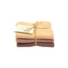 Solwang Brown Sand Kombi Knitted/Wiping Cloth Cotton Wipes Cleaning Stainless Steel