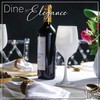 Vikko Decor White Wine Glasses: 11 Oz Fancy Stemware -