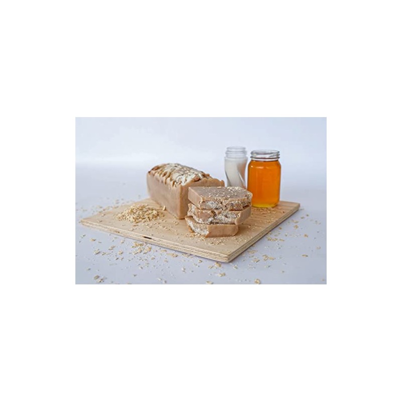 Jabones Artesanales Avena Leche y Miel Handmade Oatmeal Milk Honey