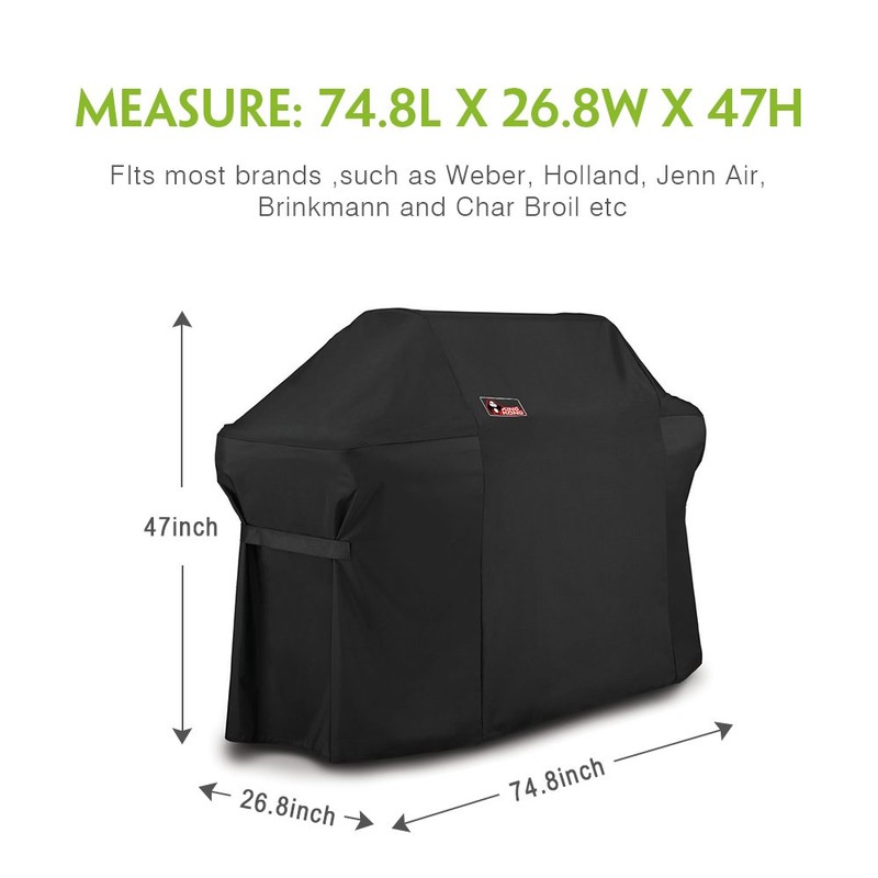 Kingkong 7109 Premium Grill Cover for Weber Summit 600-Series Gas