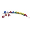 Lotti & Will Wooden Threading Game with 12 Figures from