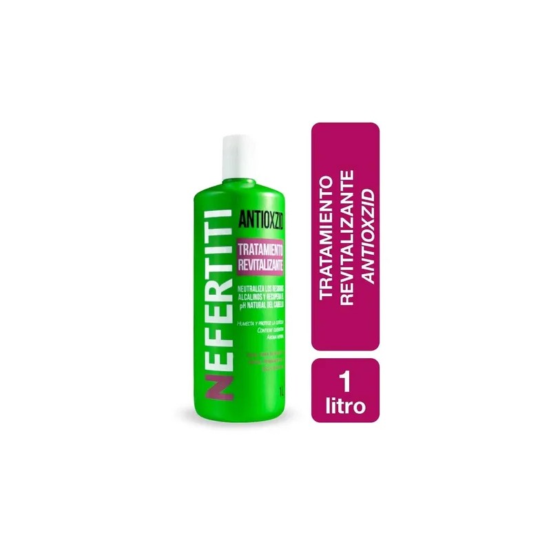 Tratamiento Antioxzid Nefertiti Keratina Revitalizante 1 Lt