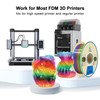 YOUSU Rainbow PLA Filament 1.75mm, Rainbow PLA 3D Printer Filament