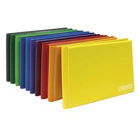 LINDNER Das Original Pocket Coin Album Colour for 48 Coins, 150 x 100 x 18 mm, Viola (Purple)