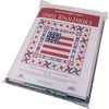 KimberBell Red, White & Bloom Small Town America Quilt Kit