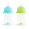 Munchkin Any Angle Weighted Toddler Straw Cups with Click Lock