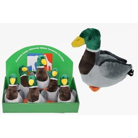 Cornelißen Soft Toy Wild Duck Bird Height 21 cm Grey 1017125