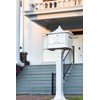 Architectural Mailboxes CP00WAM Callaway Post, White