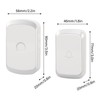 Wireless Doorbell with 36 Chimes 4 Volume Level LED Flashing