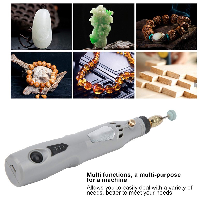 Cordless Rotary Tool Kit, Electric Mini Grinder Drill Set with