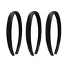 BRIIKPP Headbands, Set of 3, Adults, Normal Hair Accessories, 0.6