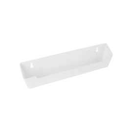Hardware Resources White 11" Kitchen Sink Cabinet Front Tip Tilt Out Tray Sponge Holder Replacement