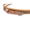 Leather Neck Ring Neck Strap Round for Horses Adjustable Colour