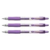PILOT Pack of 3 G2 07 Metallic Purple Gel Ink