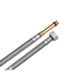 SFX® Flexible Hose 200 cm Reinforced Hose DN6 - M8 x 1AG Long x 3/8 Inch Union Connector Hose Fitting Water Connection Water Pipe Extension