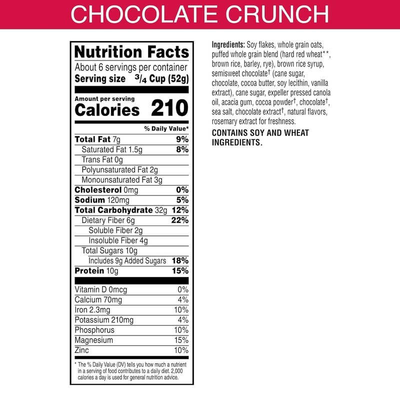 Generic.Kashi.Go - Cold Breakfast Cereal - Vegan Protein - Chocolate