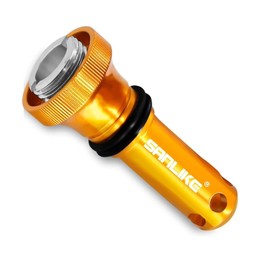 SANLIKE Reel Stand, Spinning Reel, Protective Parts (D Brand), Compatible with Daiwa Reel, Shimano (S Brand), 1.8 inches (45 mm), Aviation Aluminum, Ultra Lightweight, Hook Hook, Fishing Tackle Easy