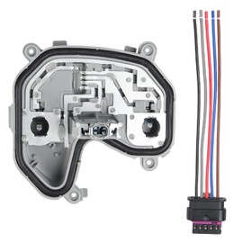 WMPHE Tail Lamp Light Holder Bracket and Wiring Plug Compatible with Jeep Renegade 2015 2016 2017 2018 2019 2020 2021 2022 2023, Lamp Socket Panel Rear Left Side, Replacement for 68270892AA