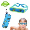 RUIGAO Toddler Swim Goggles Age 2-5, Toddler Goggles No Hair