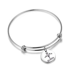 Anlive Trauma Queen Paramedic Nurse Expandable Bangle Bracelet (Trauma Queen)