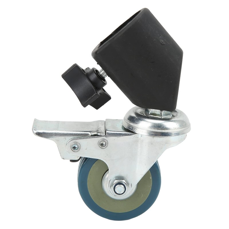 3pcs 22mm Swivel Caster Wheels Set with Brake for Photography