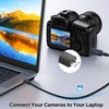 JSADZKJ USB Micro B to USB C Hard Drive Adapter