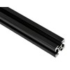 500mm ZYLtech Black 2020 (20mmx20mm) T Slot Aluminum Extrusion for