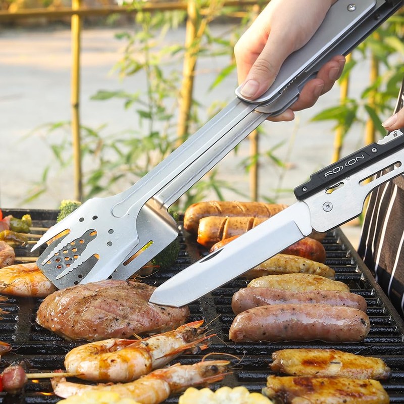 ROXON S601 Camping BBQ Tools 6 in 1 MBT3 Folding