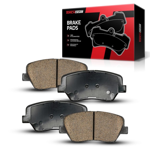 Torchbeam Front Disc Ceramic Brake Pads Kit Fits2011-2015 Kia Sorento,