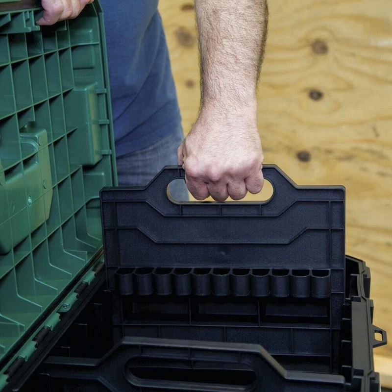 Masterforce 21" Heavy Duty Impact Resistant Polypropylene Deep Tool Box