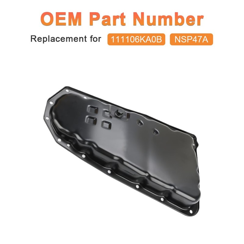 VANJING Transmission Oil Pan Compatible with Mitsubishi Outlander Lancer 2008-2015,