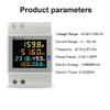 KETOTEK Energy Meter Single Phase AC40-300V 100A, Din Rail KWH