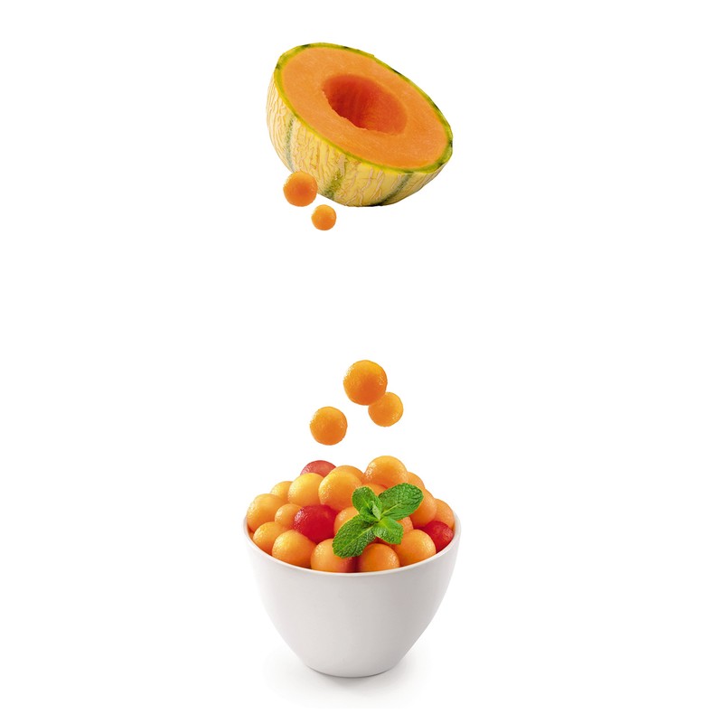 Tefal K2080414 Fresh Kitchen White Plastic Melon Baller (19.5 x