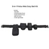 ROCOTACTICAL 5-in-1 Police Duty Web Belt Kit with Duty Belt,