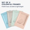 kwmobile 4x Photo Frame for Chiki - Photo Stand Instant