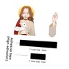 Mobestech Car Wiper Sticker Jesus Decal for Shepherd Theme Removable