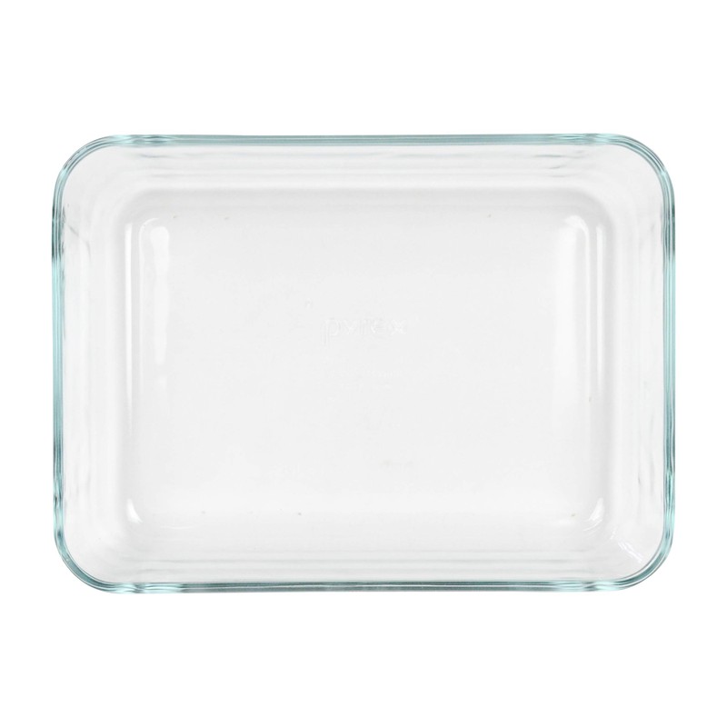 Pyrex 7210 3-Cup Glass Dish & 7210-PC Plum Purple Food