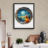 Jigfoxy Wooden Puzzles for Adults, Starry Night Wood Puzzles Adult,