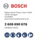 Bosch 1 x Pro Hex 28/30 Replacement Parts Set for
