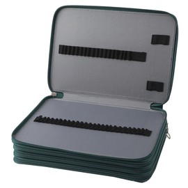 Lbxgap Colored Pencil Case - 200 Slots Pencil Holder with Zipper Closure Twill Fabric Large Capacity Pencil Case for Watercolor Pens or Markers, Pencil Case Organizer for Artist