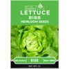 Lettuce Seeds for Planting, Red Romaine Lettuce, Bibb Butter Lettuce,