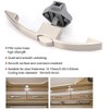 POFET Arc Push Button Pull Catch Lock Furniture RV Cabinet