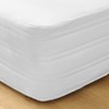 Marquess Quilted Bed Skirt, Queen Size, 14 Inch Drop, Dust