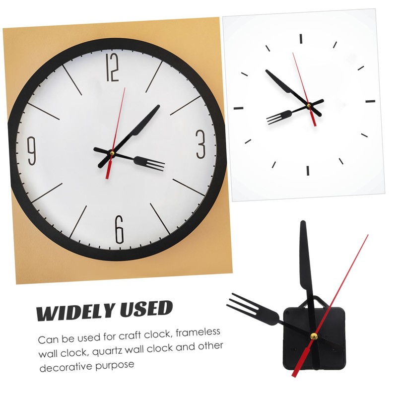 Gatuida 1 Set DIY Clock Mechanism Replacement Kit Silent Quartz