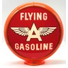 FLYING A GASOLINE "Red background" 13.5" Gas Pump Globe -
