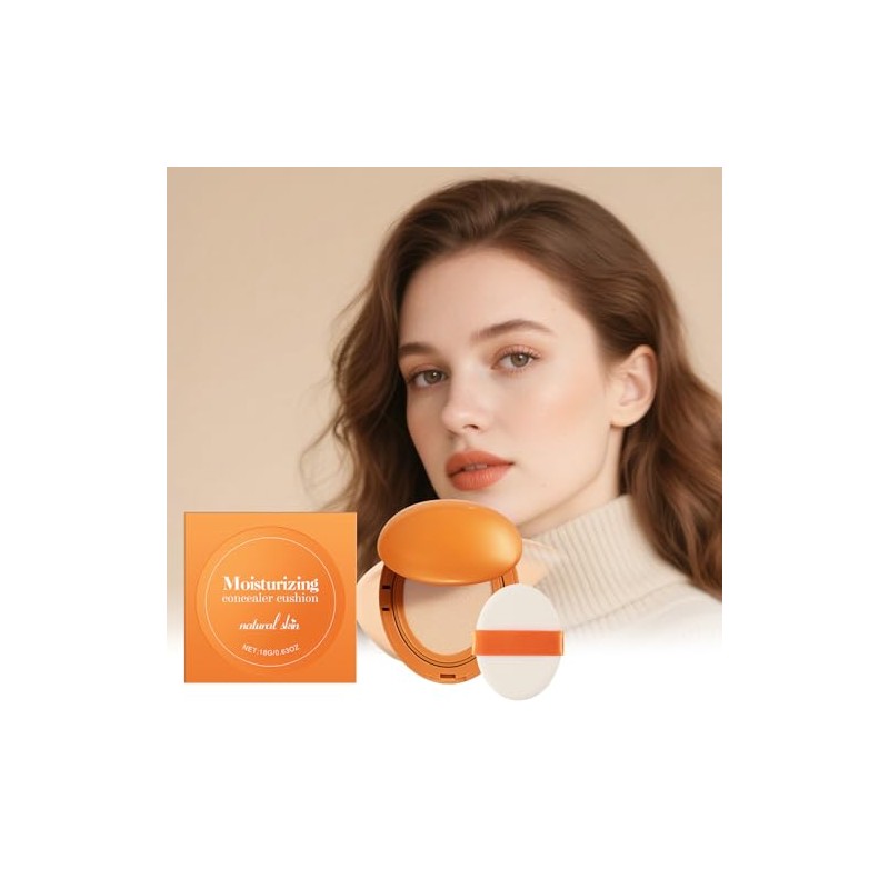 Base de maquillaje con cojín hidratante , cobertura ligera y