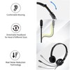 STFMHEZ 3.5mm USB Headset with Microphone Noise Cancelling & Audio