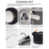 Camping Hanging Topf mit Großer Kapazität Aluminiumlegierung Leichtes Gewicht Im