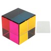 Color Cube Optical 6 Sides Cube Optical Cube Prism for